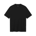 Flatlay of black Polartec® Delta Training Tee, front view