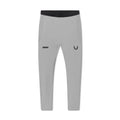 flatlay Lycra® Ribbed Running Tight in slate grey, front view