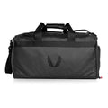Flatlay Water Resistant Duffle Bag 55L in black, front view