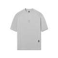 flatlay LYCRA® ADAPTIV Baselayer Shortsleeve in slate grey, front view