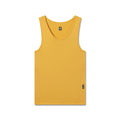 flatlay LYCRA® ADAPTIV Baselayer Tank in amber, front view