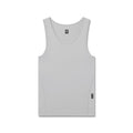 flatlay LYCRA® ADAPTIV Baselayer Tank in slate grey, front view