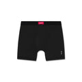 flatlay LYCRA® ADAPTIV Briefs in black, front view