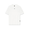 flatlay Laser-Vent Training Tee in white, front view