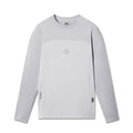flatlay AEROSILVER UPF50+ Run Long Sleeve in Slate Grey, front view