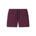 flatlay Revolutional Training Short in merlot, front view