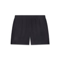 flatlay Aerotex™ Distance Run Short in black, front view