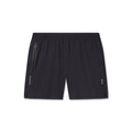 flatlay TETRA-LITE® 5" Linerless Training Short in black, front view