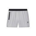 flatlay TETRA-LITE 5" Linerless Training Short in Slate Grey, front view