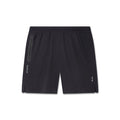flatlay TETRA-LITE 7" Linerless Training Short in black, front view