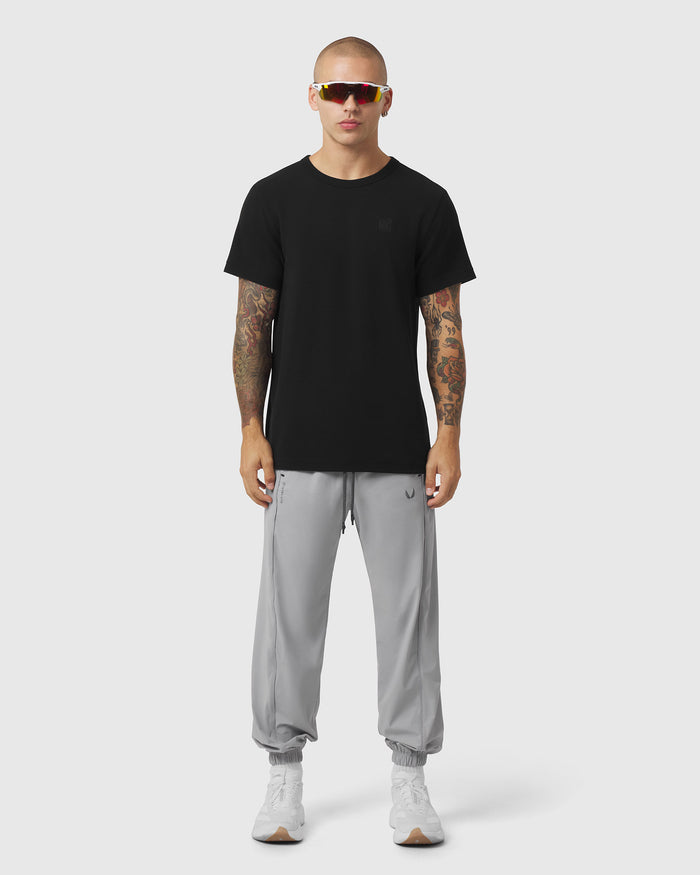 1202. Tech-Waffle™ Tee - Black