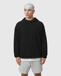 1206. Tech-Waffle™ Scuba Hoodie - Black