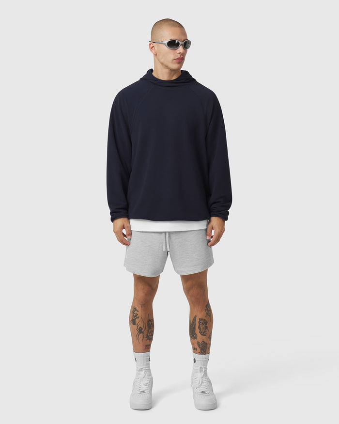 1206. Tech-Waffle™ Scuba Hoodie - Navy