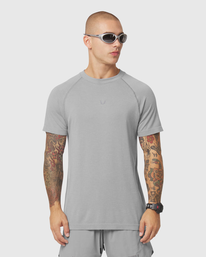 1213. Seamless Training Tee - Slate Grey