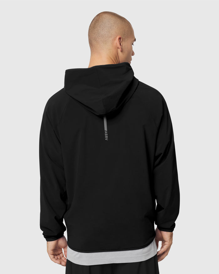 1216. Aerotex™ Reversible Hoodie - Black