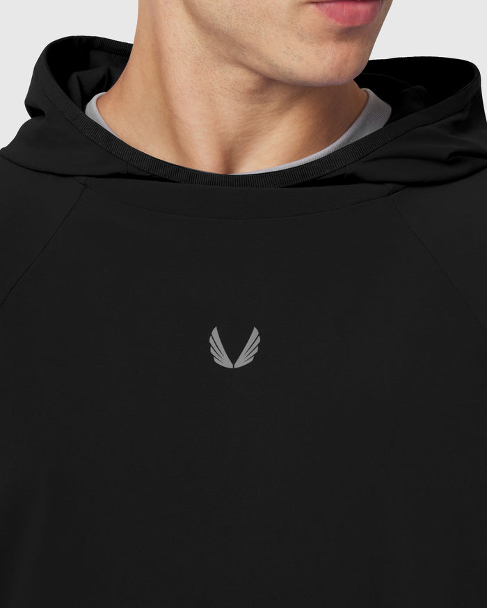 1216. Aerotex™ Reversible Hoodie - Black