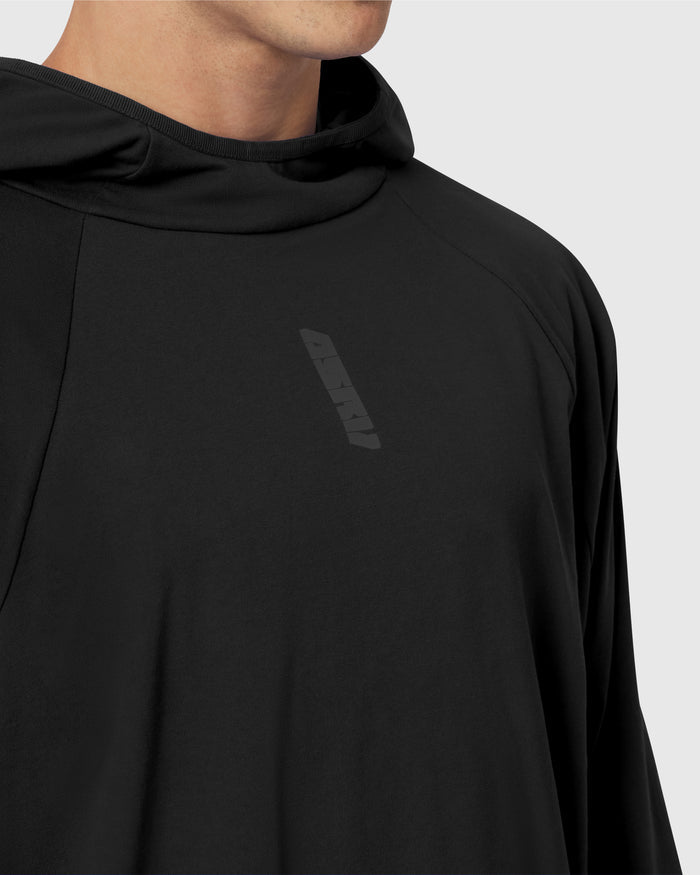 1216. Aerotex™ Reversible Hoodie - Black
