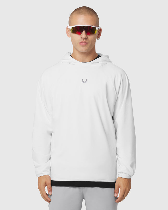 1216. Aerotex™ Reversible Hoodie - White