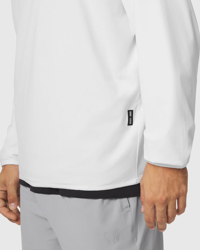 1216. Aerotex™ Reversible Hoodie - White