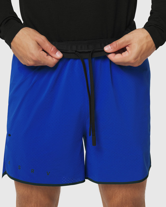 1219. Aerotex™ Perforated Linerless Short - Electric Blue