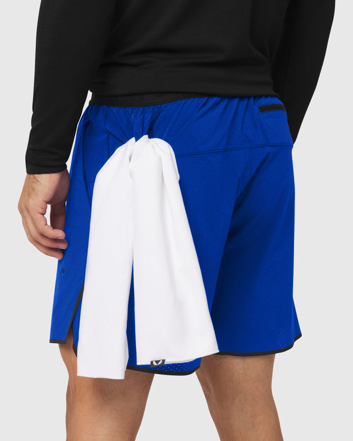 1219. Aerotex™ Perforated Linerless Short - Electric Blue