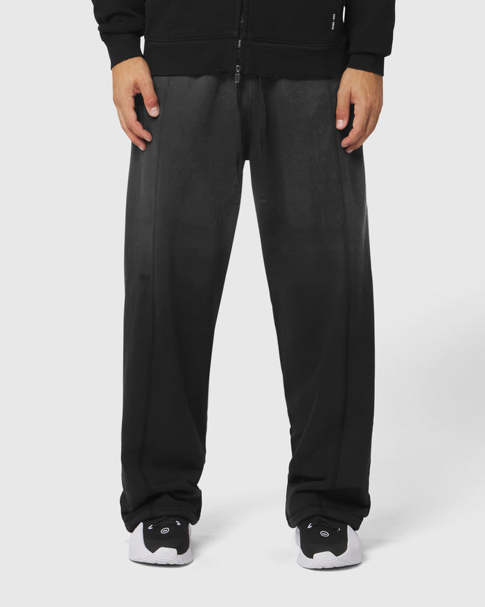 1221. Tech Essential™ Cinch Sweatpants - Black Sun Fade