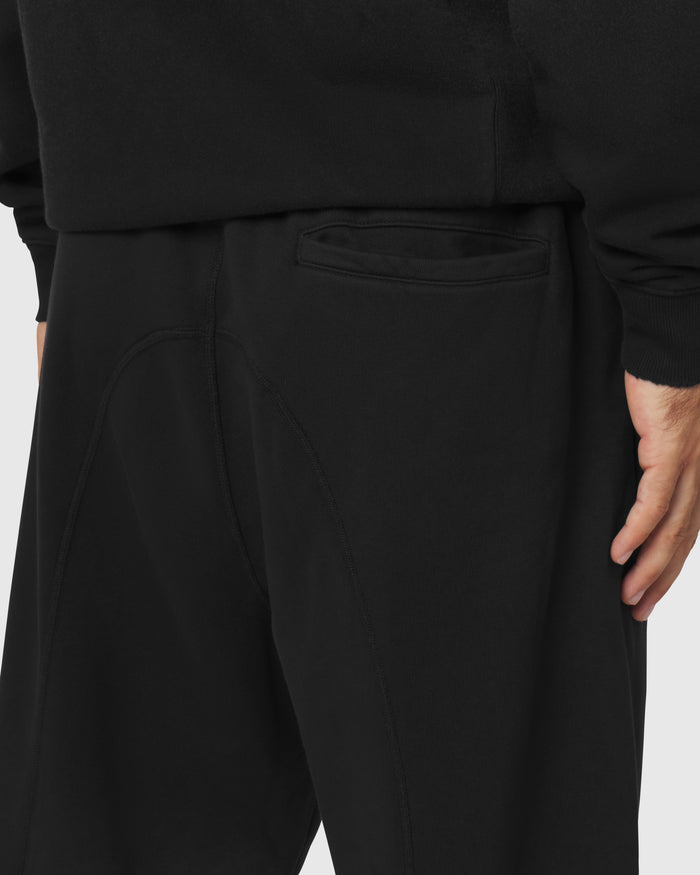 1221. Tech Essential™ Cinch Sweatpants - Black Sun Fade