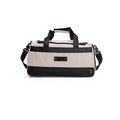 Flatlay 1234 Ripstop Duffle Bag in Chai, front view