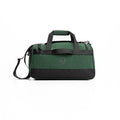 Flatlay 1234 Ripstop Duffle Bag in forest green, front view