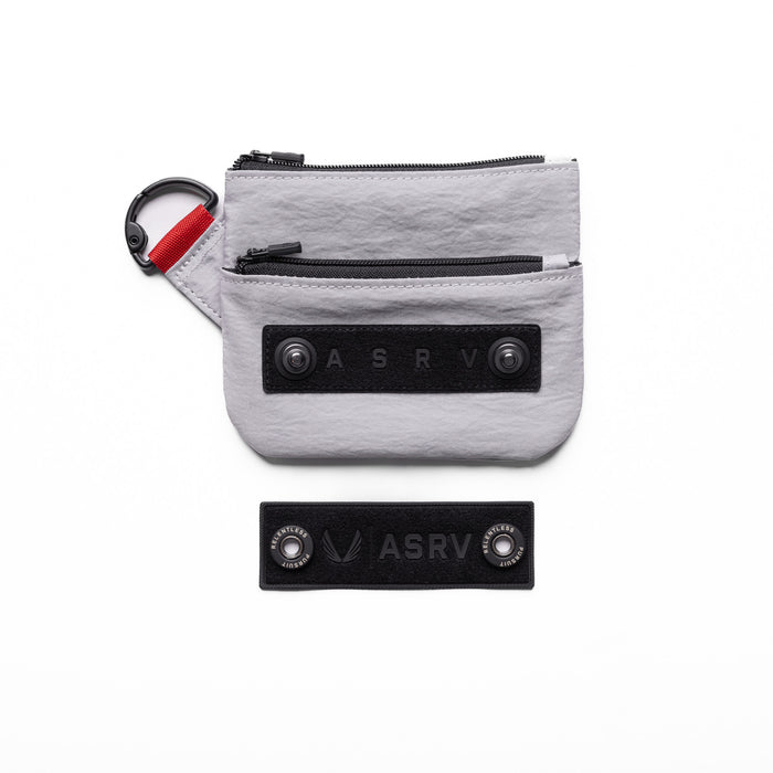 Flatlay 1235 Ripstop Clip Bag in slate grey with detachable straps