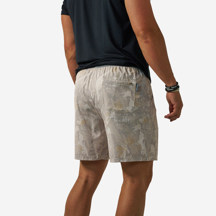 7" Athletic Shorts in Drifter Camo