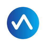 A blue circle featuring a white checkmark-like symbol—resembling a stylized letter ‘A’ or mountain peak—on a light gray background, representing the Authentic Membership by Authentic.
