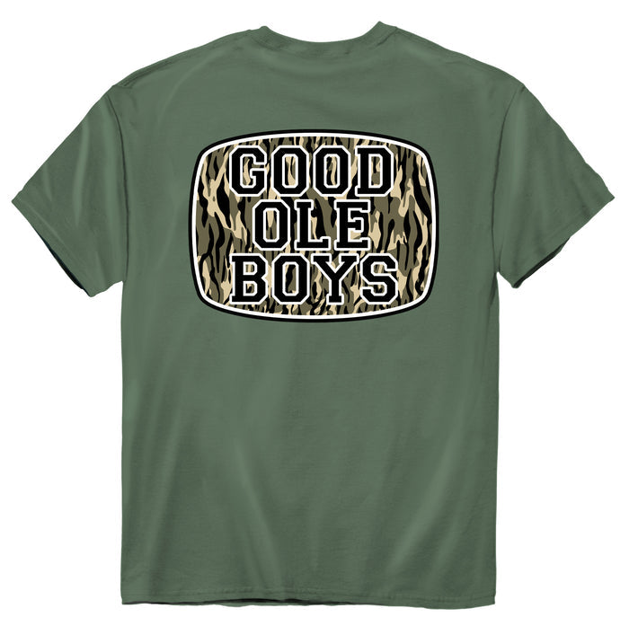 Big Camo Badge Short Sleeve T-Shirt