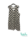 Black Check Western - Youth - Sleeveless Dress