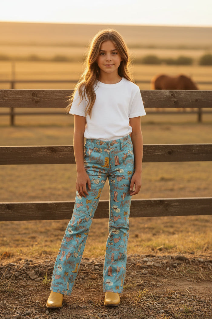 Blue Yee Haw - Youth Jean