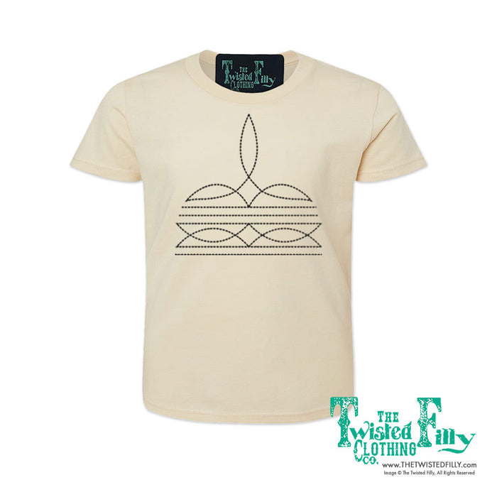 Boot Stitch - Adult Crew Neck Unisex Tee