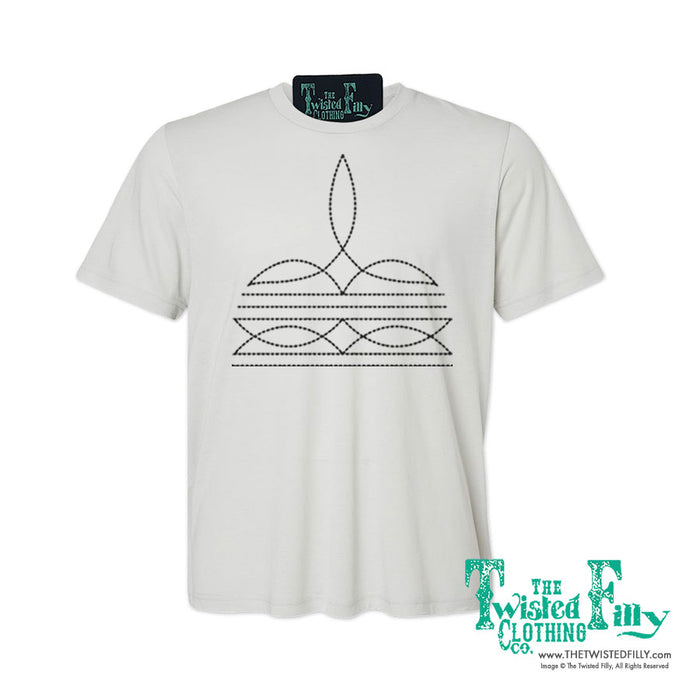 Boot Stitch - Adult Crew Neck Unisex Tee