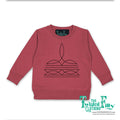 Boot Stitch - Toddler Sweatshirt - Oatmeal