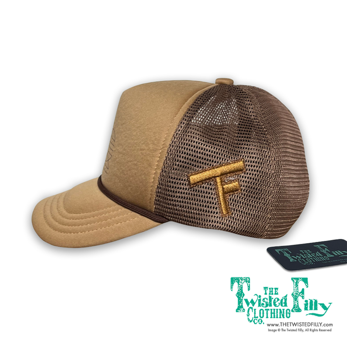 Boot Stitch Youth Trucker Hat