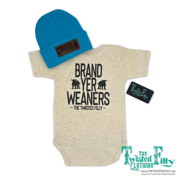 Brand Yer Weaners - S/S Infant One Piece - Assorted Colors