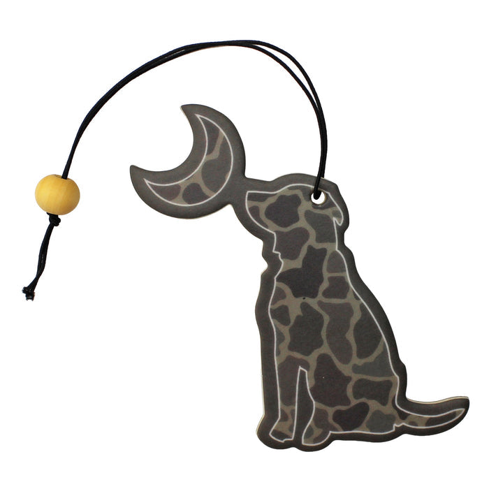 Brush Camo Dog & Moon Air Freshener