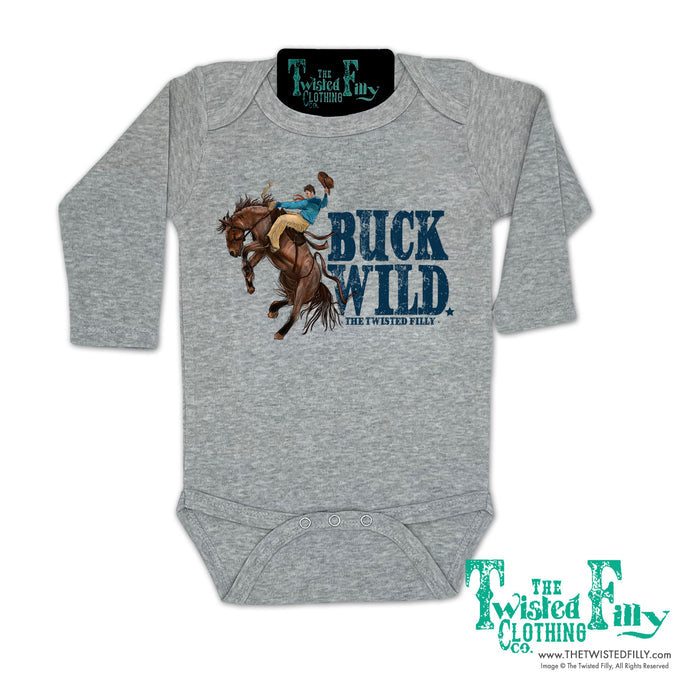 Buck Wild - Infant LS One Piece - Assorted Colors
