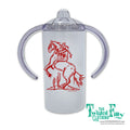 Bucking Cowgirl - Girls Infant / Toddler Sippy Cup