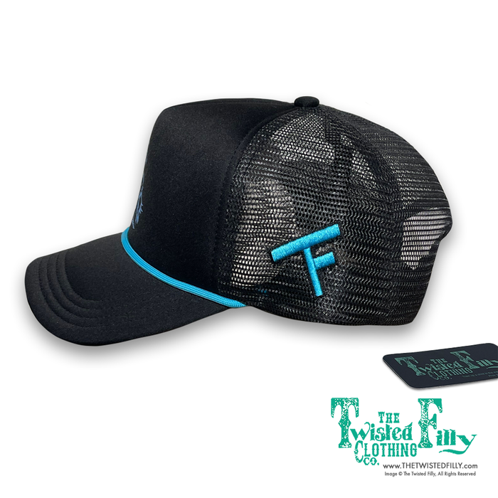 Bucking Cowgirl Toddler Snapback Hat
