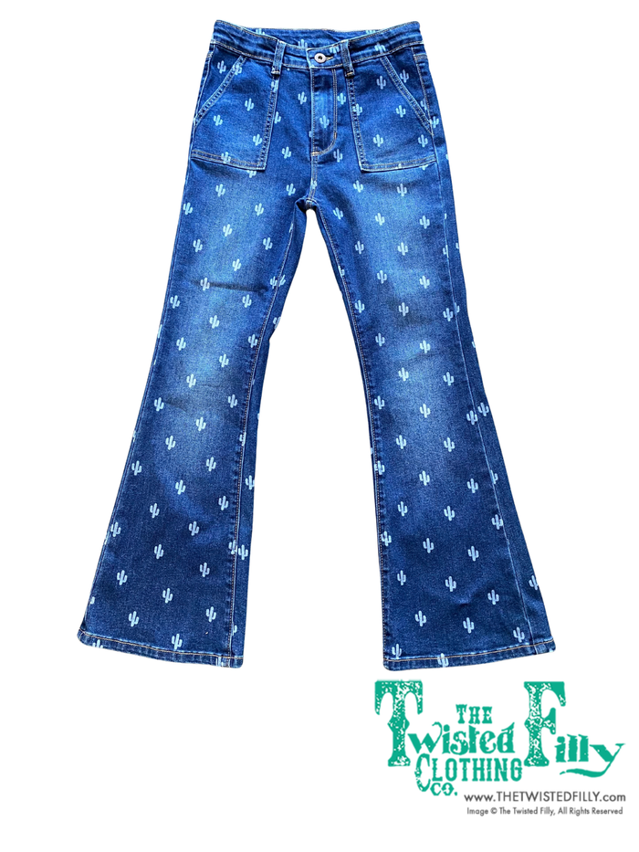 Cactus - Youth - Denim Flaire Jeans