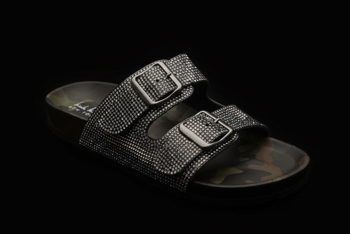 Camo dbl buckle slide