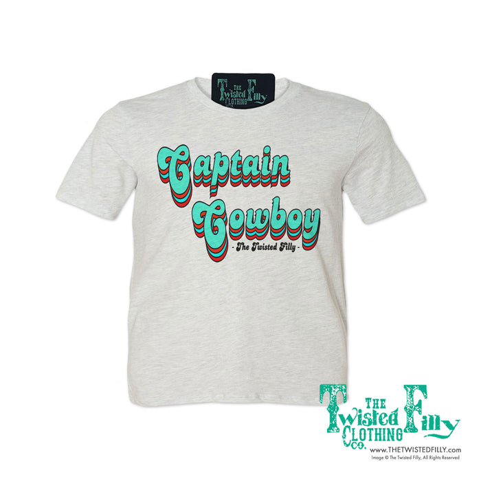 Captain Cowboy - S/S Youth Tee - Assorted Colors