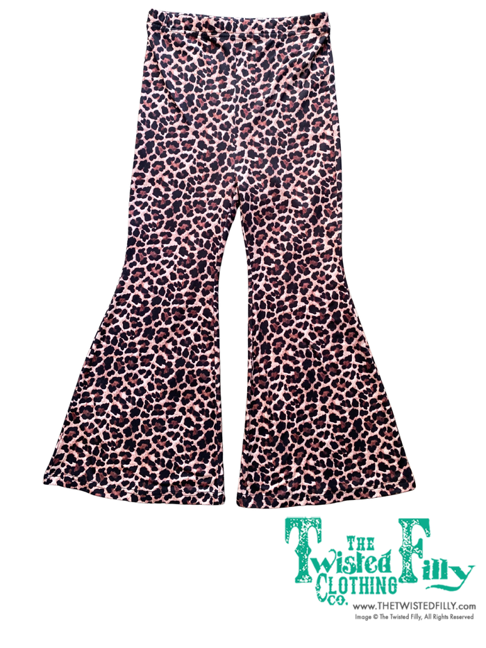 Cheetah - Youth - Stretch Bell Bottom Pants