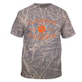 Clemson Tigers Shadow Grass Short Sleeve T-Shirt