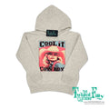 Cool It Cowboy - Toddler Hoodie - Oatmeal